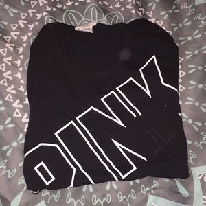 a victoria secret (pink) t shirt